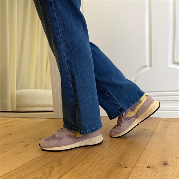 Autry Reelwind Sneakers, Rose Cannel/Raffia